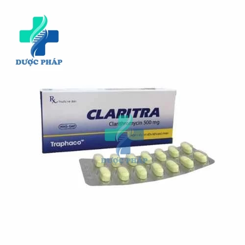 Claritra - Clarithromycin 500mg TRAPHACO