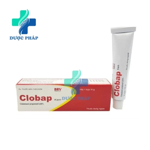 Clobap cream 10g - Thuốc điều trị bệnh eczema hiệu quả (10 type)