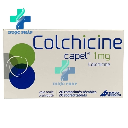 Colchicine Opocalcium 1mg - Thuốc Gút hiệu quả của Mayoly Spidler Pháp