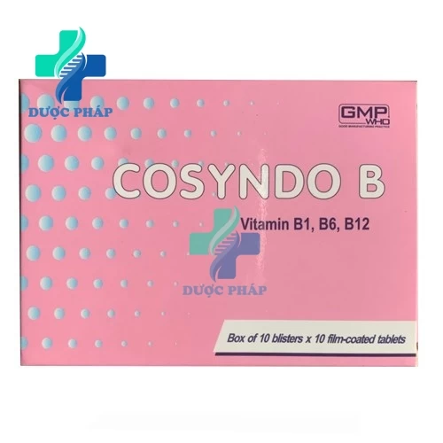 Cosyndo B Armephaco - Điều trị trường hợp thiếu vitamin nhóm B