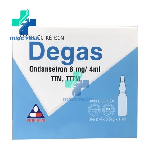 Degas 8mg/4ml Vinphaco - Trị nôn và buồn nôn do xạ trị