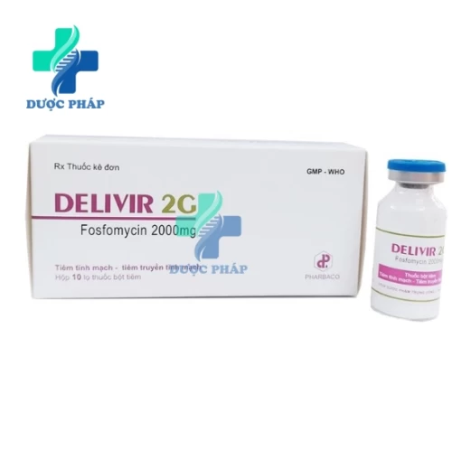 Delivir 2g Pharbaco - Thuốc điều trị nhiễm khuẩn, kháng virus