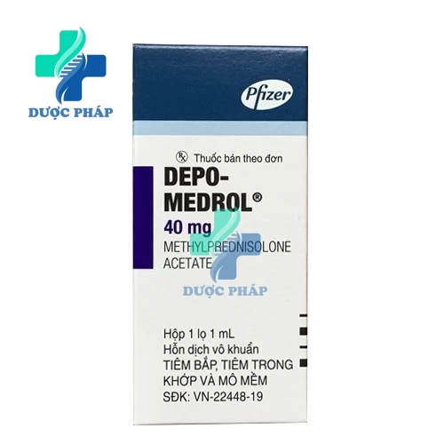 Depo-Medrol 40mg Pfizer - Điều trị viêm xương khớp