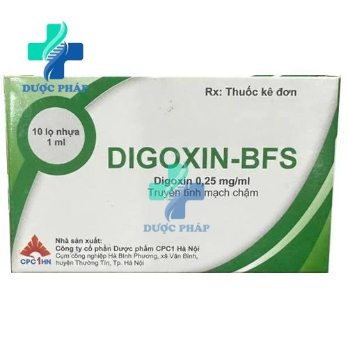 Digoxin-BFS 1ml CPC1HN - Điều trị suy tim mãn tính