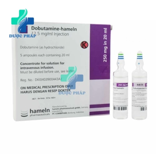 Dobutamine-hameln 12,5mg/ml - Thuốc điều trị suy tim mất bù