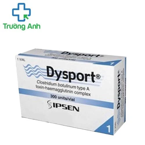 Dysport 300Units/Vial Ipsen - Điều trị co cứng cơ cánh tay
