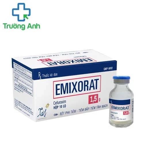 Emixorat 1,5g Trust Farma - Điều trị các bệnh nhiễm khuẩn