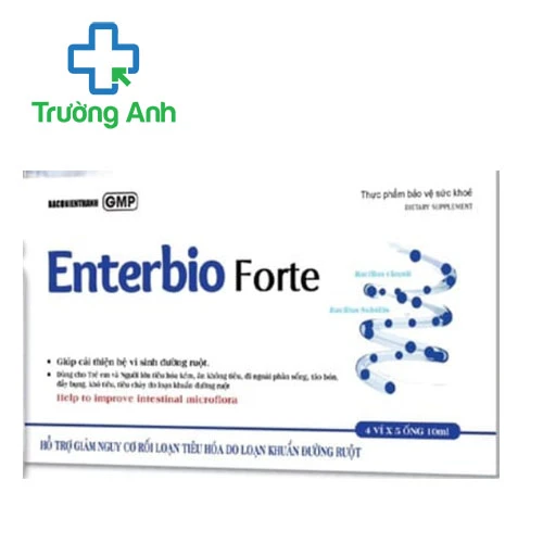 Enterbio Forte Fusi - Giúp làm giảm triệu chứng rối loạn tiêu hóa