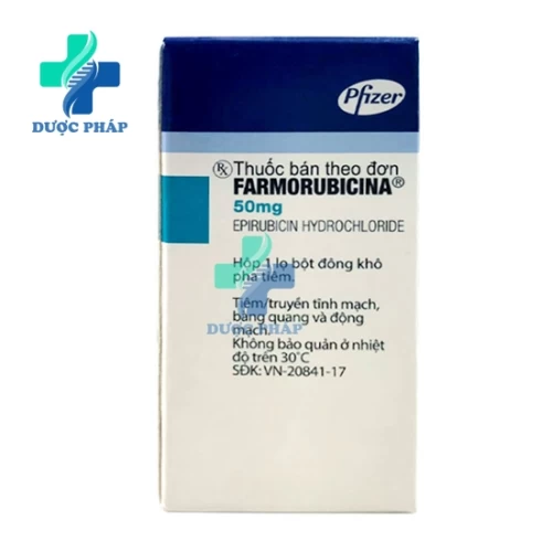 Farmorubicina 50mg Actavis - Thuốc điều trị ung thư vú