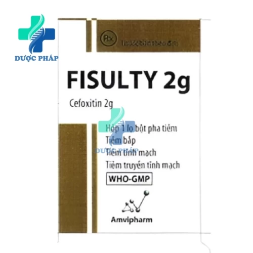 Fisulty 2g Amvipharm - Thuốc điều trị nhiễm trùng của Việt Nam