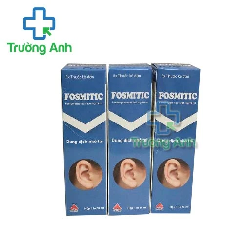 Fosmitic 300mg/10ml CPC1 - Hỗ trợ điều trị viêm tai giữa
