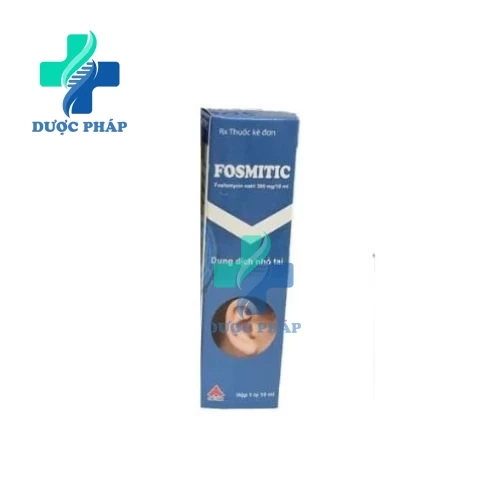 Fosmitic 300mg/10ml CPC1 - Hỗ trợ điều trị viêm tai giữa