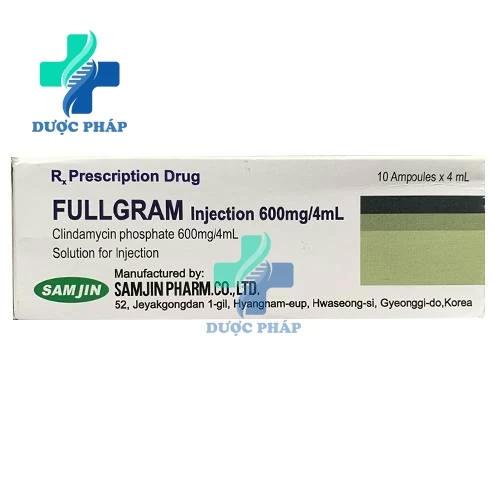 Fullgram Injection 600mg/4ml Samjin - Thuốc điều trị nhiễm khuẩn