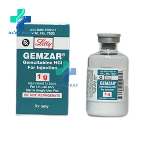 Gemzar 1000mg Vianex - Thuốc điều trị bệnh nhân ung thư vú
