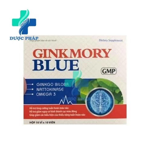 Ginkmory Blue - Hỗ trợ giảm nguy cơ hình thành cục máu đông