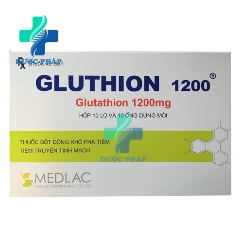 Gluthion 1200 Medlac - Hỗ trợ điều trị cho bệnh nhân xơ gan