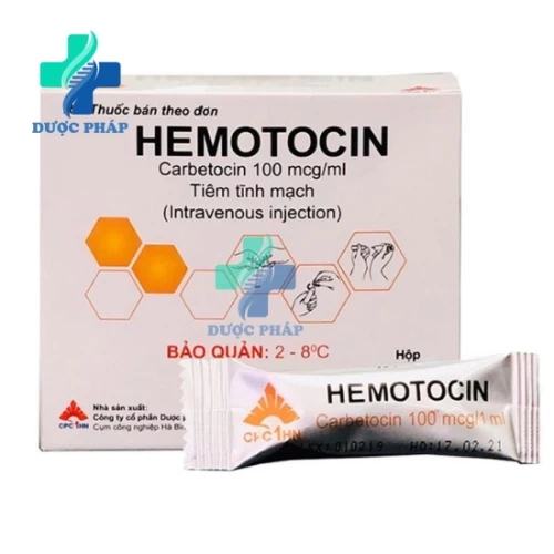 Hemotocin 100mcg/ml CPC1HN - Ngăn ngừa mất trương lực tử cung