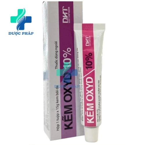 Kẽm Oxyd 10% 15g Hataphar