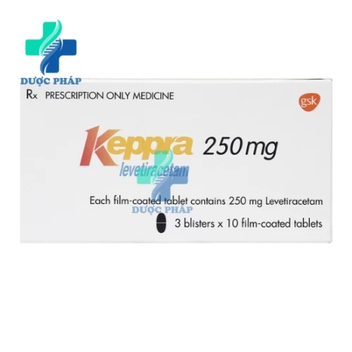 Keppra 250mg - Thuốc chống động kinh của GSK