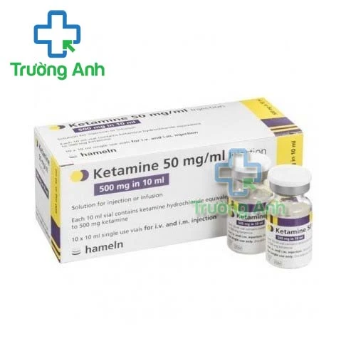 Ketamine Hydrochloride injection 500mg/10ml Rotexmedica - Thuốc gây mê hiệu quả