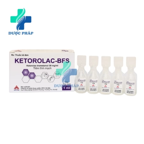 Ketorolac-BFS 30mg/1ml CPC1HN - Thuốc giảm đau rất hiệu quả