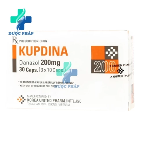 Kupdina - Danazol 200mg Korea United Pharm
