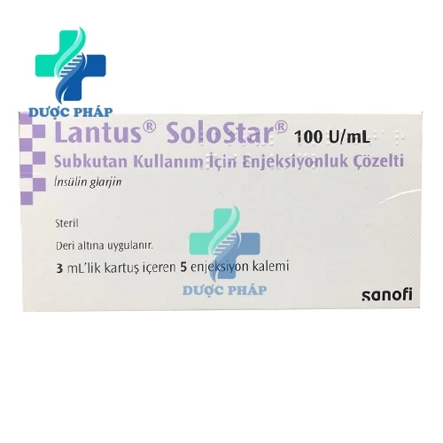 Lantus Solostar 3ml Sanofi-Aventis - Thuốc điều trị đái tháo đường
