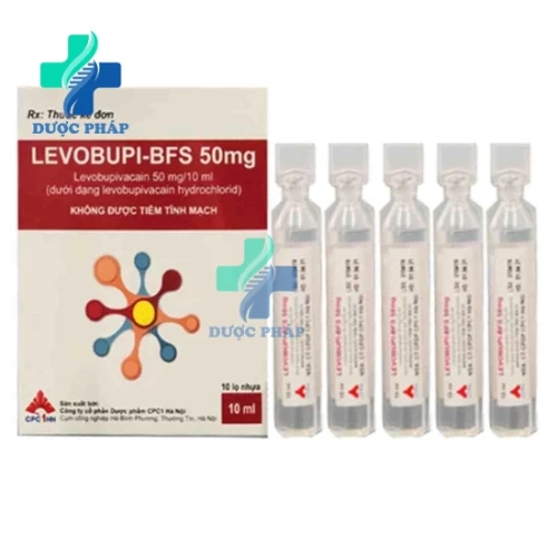 Levobupi-BFS 50mg CPC1HN - Thuốc gây tê, giảm đau