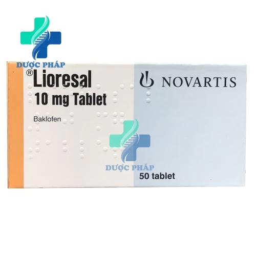 Lioresal 10mg - Thuốc điều trị xơ cứng của Novartis