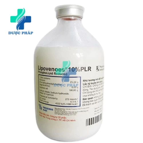 Lipovenoes 10% PLR 250ml Fresenius Kabi - Bổ sung dưỡng chất cho cơ thể
