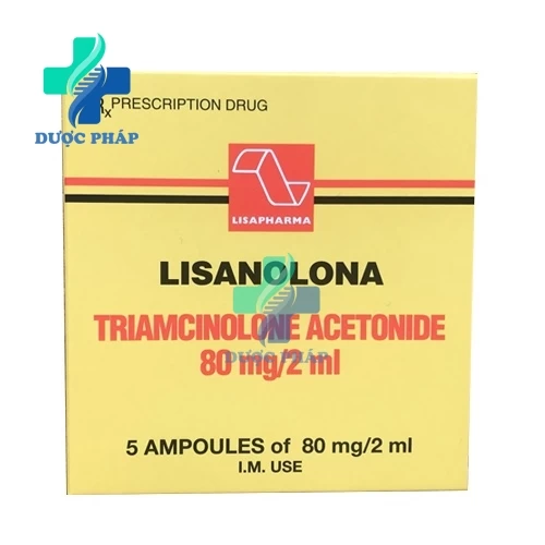 Lisanolona - Triamcinolone 80mg/2ml Lisapharma