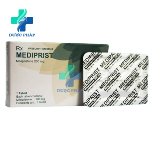 Mediprist - Mifepriston 200mg Stada - Việt Nam