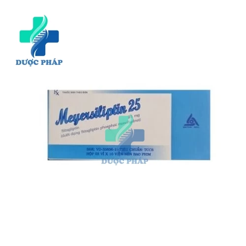 Meyersiliptin 25 Meyer - Thuốc điều trị bệnh tiểu đường