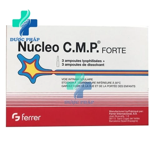 Nucleo CMP Forte Ferrer (tiêm) - Điều trị viêm đa dây thần kinh