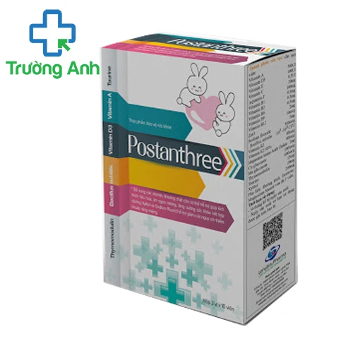 Postanthree - Giúp bổ sung vitamin và khoáng chất cho cơ thể hiệu quả