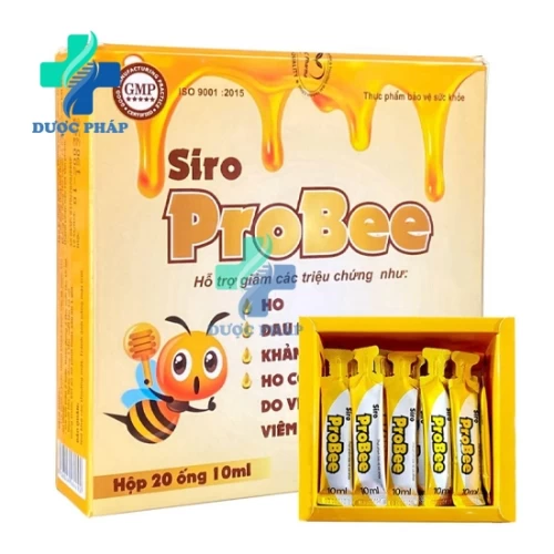 Siro Probee - Hỗ trợ giảm các triệu chứng ho, đau rát họng