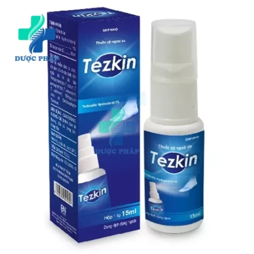 Tezkin - Terbinafin 1% Gia Nguyễn (dạng xịt)