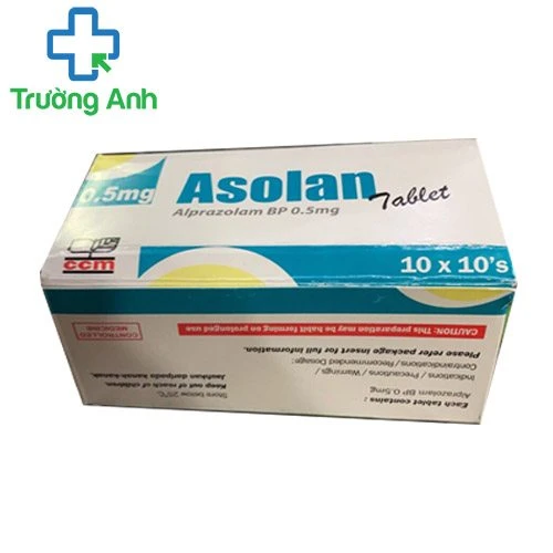 Asolan - Thuốc điều trị bệnh rối loạn lo âu, hoảng sợ hiệu quả