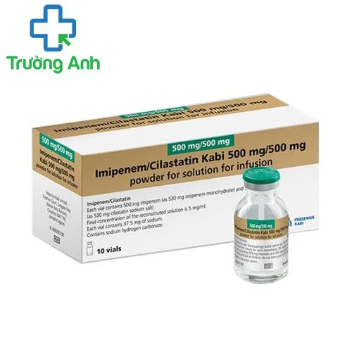 Imipenem Cilastatin Kabi 500mg/500mg - Điều trị nhiễm khuẩn nặng