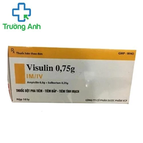 Vinsulin 0,75g VCP - Thuốc được dùng trong điều trị nhiễm khuẩn