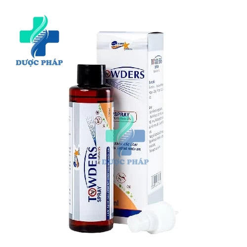Towders Spray 150ml Quang xanh