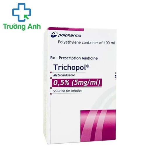 Trichopol 5mg/ml Polpharma 100ml - Điều trị nhiễm ký sinh trùng