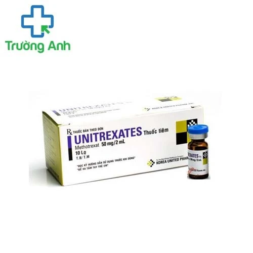 Unitrexates 50mg/2ml Korea United Pharm - Điều trị ung thư vú