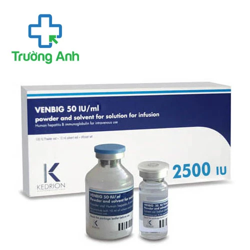 Venbig 50IU/ml 2500IU Kedrion - Thuốc phòng bệnh viêm gan B