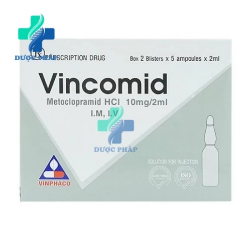 Vingomin 0,2mg/ml Vinphaco - Phòng & điều trị chảy máu