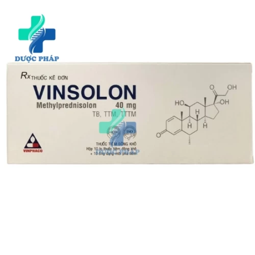 Vinsolon 40mg Vinphaco - Điều trị chứng hen phế quản