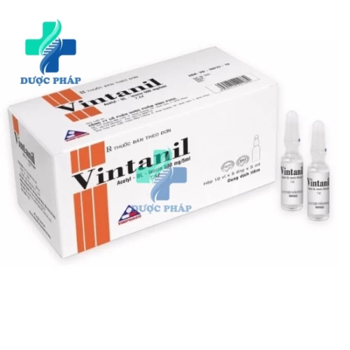 Vintanil 500mg/5ml Vinphaco  - Hỗ trợ điều trị triệu chứng chóng mặt