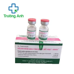 Vắc xin viêm gan A tinh khiết, bất hoạt-Havax Vabiotech