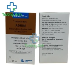 Adrim 50mg/25ml - Thuốc điều trị ung thư hiệu quả của Ấn Độ