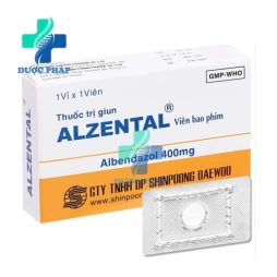 Alzental - Thuốc điều trị nhiễm các loại giun, sán hiệu quả